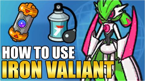 iron valiant best moveset|iron valiant attack moves.